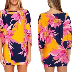 Brand New Trina Turk Breeze Swimsuit Coverup Floral Dress - Size Large